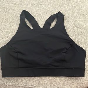 Lululemon High neck sports Bra size 12